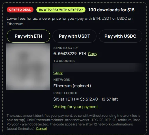Get your exact amount